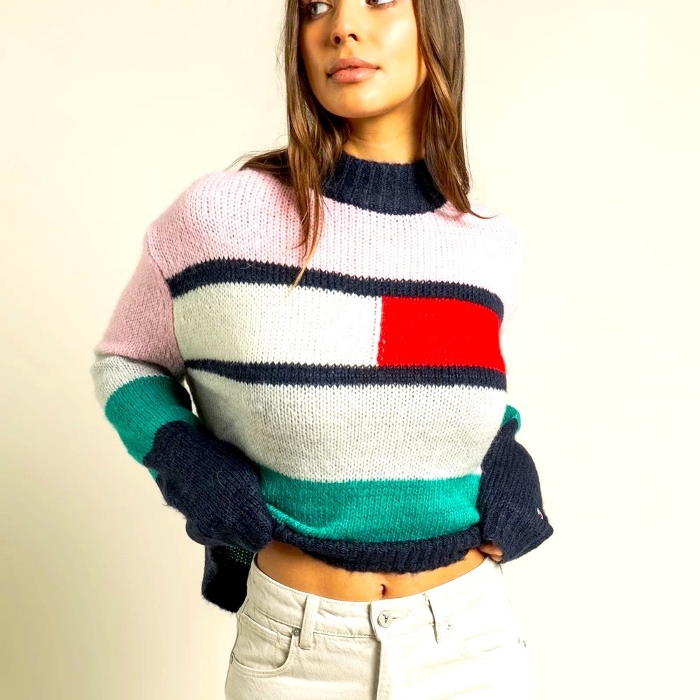 Tommy Hilfiger Multicolor Striped Sweater